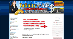 Desktop Screenshot of infinity-adz.com